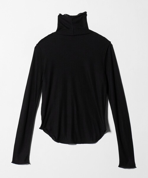 CITEN＞エッセンシャルシアーハイネックトップ（Tシャツ/カットソー