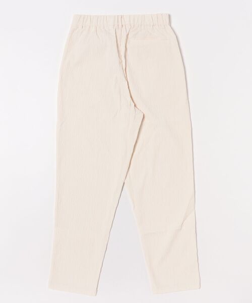 m.f.editorial（エムエフエディトリアル）の「【楊柳 ストレッチ】m.f.エディトリアル メンズ イージーパンツ（その他パンツ・メンズ・ブラック/ホワイト・LARGE/MEDIUM）」の3枚目の写真