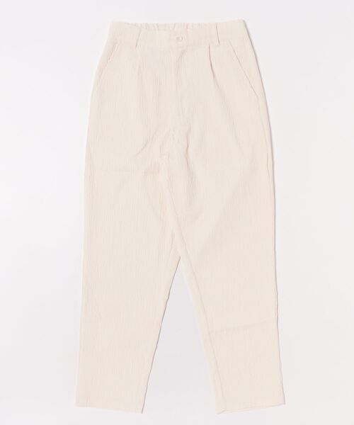 m.f.editorial（エムエフエディトリアル）の「【楊柳 ストレッチ】m.f.エディトリアル メンズ イージーパンツ（その他パンツ・メンズ・ブラック/ホワイト・LARGE/MEDIUM）」の4枚目の写真