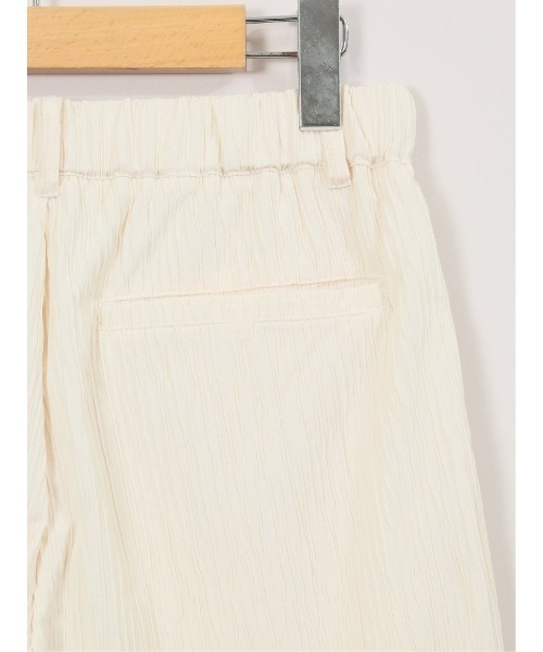 m.f.editorial（エムエフエディトリアル）の「【楊柳 ストレッチ】m.f.エディトリアル メンズ イージーパンツ（その他パンツ・メンズ・ブラック/ホワイト・LARGE/MEDIUM）」の7枚目の写真