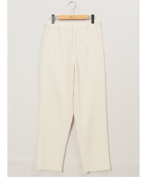 m.f.editorial（エムエフエディトリアル）の「【楊柳 ストレッチ】m.f.エディトリアル メンズ イージーパンツ（その他パンツ・メンズ・ブラック/ホワイト・LARGE/MEDIUM）」の20枚目の写真