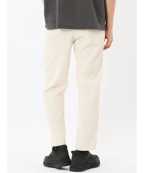 m.f.editorial（エムエフエディトリアル）の「【楊柳 ストレッチ】m.f.エディトリアル メンズ イージーパンツ（その他パンツ・メンズ・ブラック/ホワイト・LARGE/MEDIUM）」の22枚目の写真