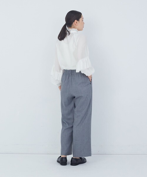 ADIEU TRISTESSE(アデュートリステス)の「TWビエラパンツ(その他パンツ・レディース・ブラック/グレー/ボルドー・38)」の16枚目の写真