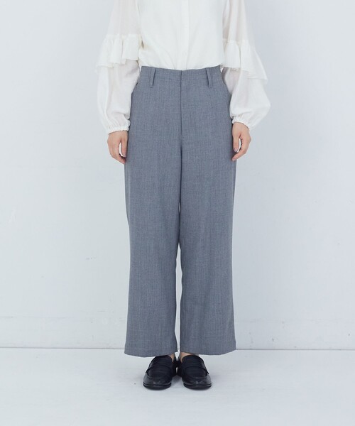 ADIEU TRISTESSE(アデュートリステス)の「TWビエラパンツ(その他パンツ・レディース・ブラック/グレー/ボルドー・38)」の18枚目の写真