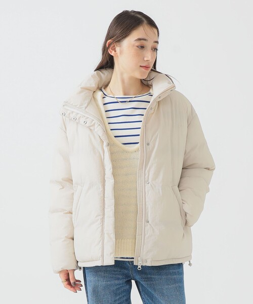 B:MING by BEAMS（ビーミングバイビームス）の「中綿 ブルゾン（ブルゾン・レディース・ナチュラル/ブラック・SMALL/MEDIUM）」の5枚目の写真