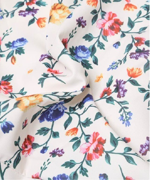 Waisted Floral One Piece（ワンピース）｜LA POMME petit