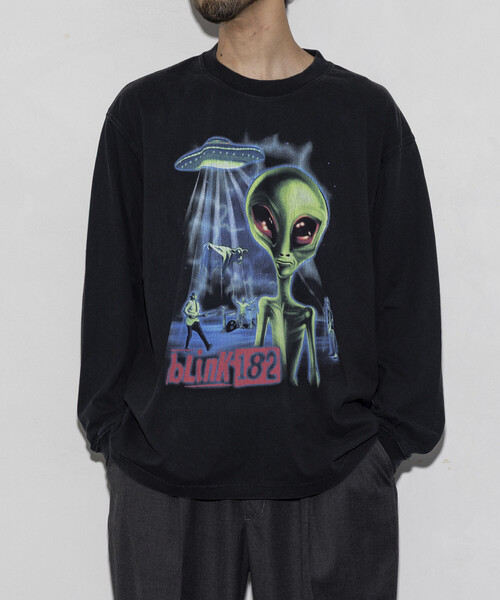 セール】【EXCLUSIVE】BLINK182 print L/S Tee / ブリンク182