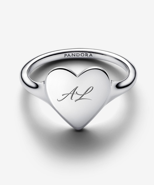 PANDORA(パンドラ)の「エングレーバブル ハート シルバー リング(リング・レディース・シルバー・58/48/50/52/54/56)」の7枚目の写真