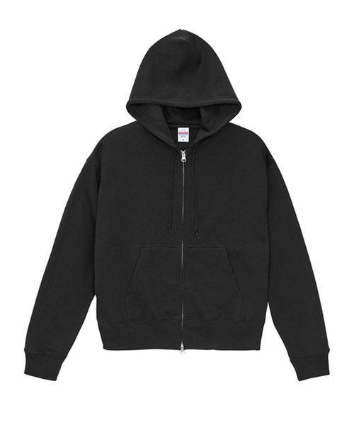 United Athle（ユナイテッドアスレ）の「トレンドのワイド&ショートシルエット【United Athle】10.0オンス T/C ボックスシルエット スウェット フルジップ パーカ（裏起毛）ダブルジップ 短丈 ショート丈 羽織  5621（パーカー・メンズ・ネイビー/スミクロ/ホワイト/ブラック/アッシュグレー・S/M/L/XL）」の15枚目の写真