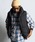 The DUFFER of ST.GEORGE�i�U�_�t�@�[�I�u�Z���g�W���[�W�j�́uVOLUME NECK DOWN VEST�F�{�����[���l�b�N �_�E���x�X�g ���C�g�A�E�^�[�i�_�E���x�X�g�j�v�b�u���b�N