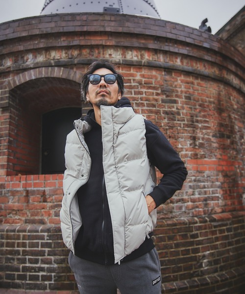 VOLUME NECK DOWN VEST：ボリュームネック ダウンベスト ライト
