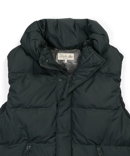 VOLUME NECK DOWN VEST：ボリュームネック ダウンベスト ライト