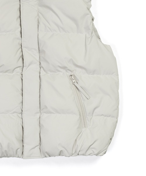 セール】VOLUME NECK DOWN VEST：ボリュームネック ダウンベスト
