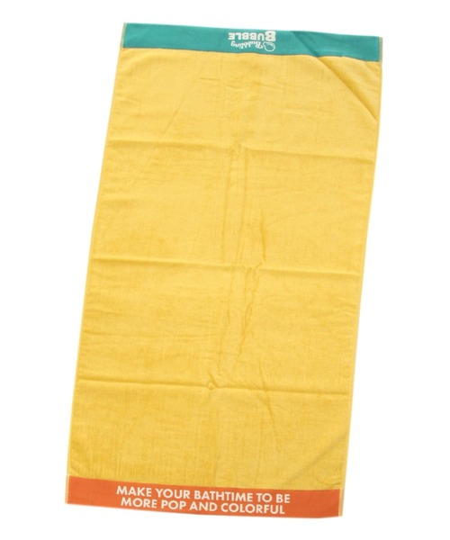 Bubbling BUBBLE】バイカラーバスタオル（タオル）｜niko and