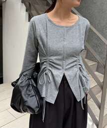 CAPRICIEUX LE'MAGE | ドロストリブTシャツ(Tシャツ/カットソー)