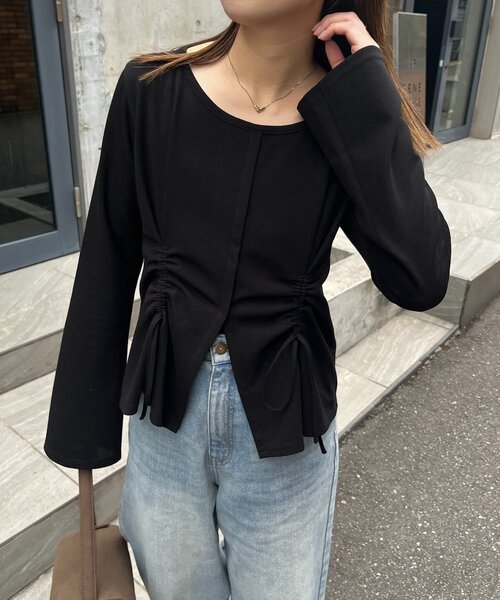 ドロストリブTシャツ（Tシャツ/カットソー）｜CAPRICIEUX LE'MAGE