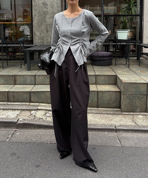 ドロストリブTシャツ（Tシャツ/カットソー）｜CAPRICIEUX LE