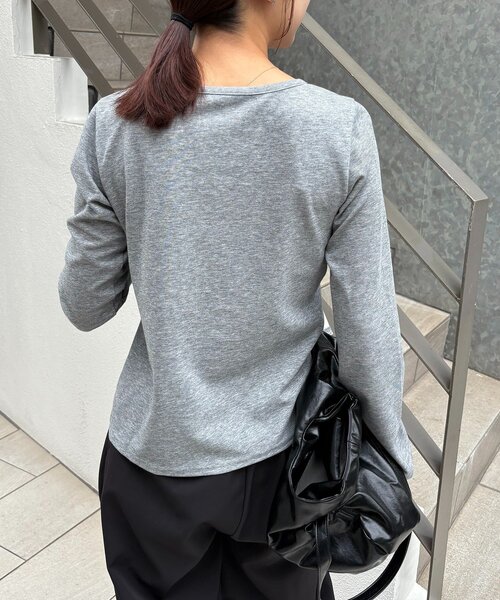 即購入OK カプリシュレマージュ　ドロストリブTシャツ ドロストリブTシャツ | CAPRICIEUX LE'MAGE(カプリシュレ