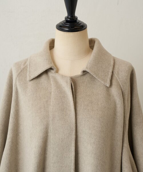 BEARDSLEY（ビアズリー）の「《15 quinze》リバーフレアーコート（その他アウター・レディース・ブラック/ベージュ・FREE）」の9枚目の写真