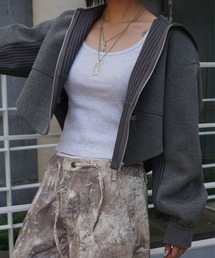 BONBOM({{)BONBOM×Ameri BONDING CORSET PARKA(p[J[)