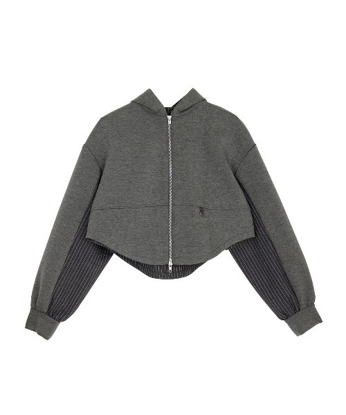 BONBOM×Ameri BONDING CORSET PARKA ネイビー BONBOM×Ameri BONDING CORSET PARKA