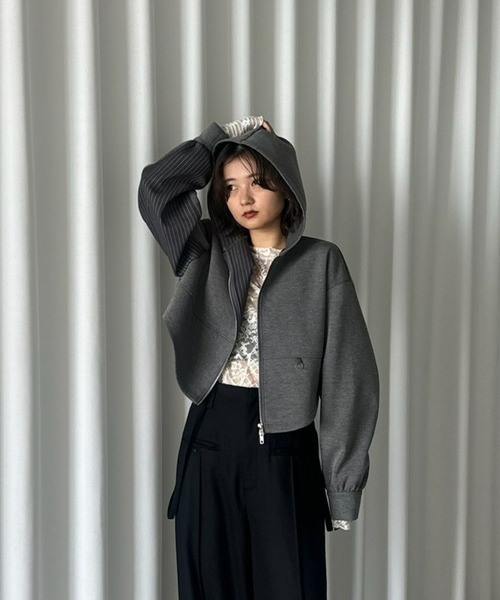 BONBOM×Ameri BONDING CORSET PARKA（パーカー）｜BONBOM（ボンボム