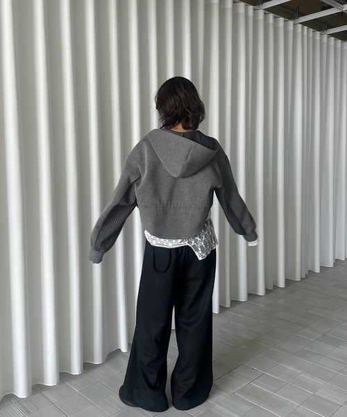 BONBOM×Ameri BONDING CORSET PARKA（パーカー）｜BONBOM（ボンボム