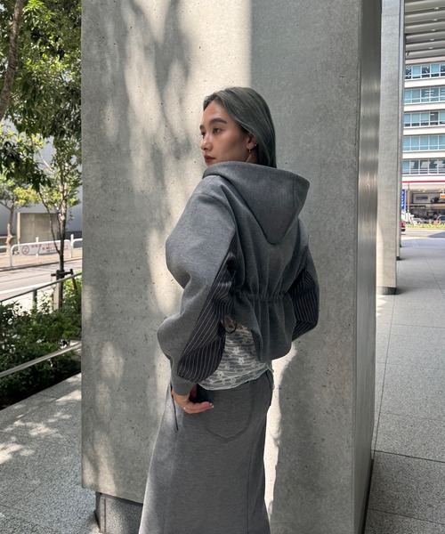 BONBOM×Ameri BONDING CORSET PARKA（パーカー）｜BONBOM（ボンボム