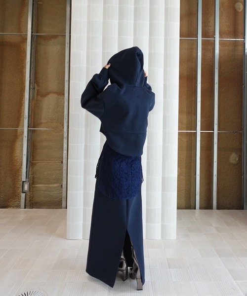 BONBOM×Ameri BONDING CORSET PARKA BONBOM×Ameri BONDING CORSET PARKA（パーカー）｜BONBOM（ボンボム