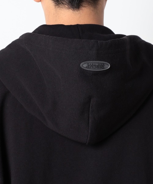 DISCUS（ディスカス）の「DISCUS(ディスカス）×GrandPARK（グランドパーク）別注USAコットンジップフーディ（ベスト・メンズ・ブラック/ブラウン/オートミール・LARGE/MEDIUM）」の10枚目の写真