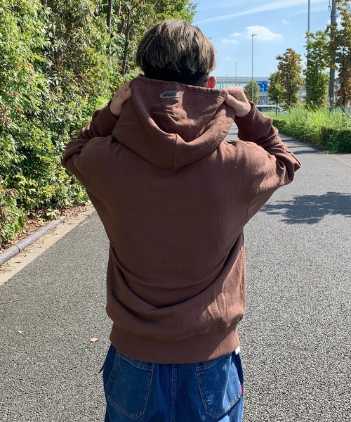 DISCUS（ディスカス）の「DISCUS(ディスカス）×GrandPARK（グランドパーク）別注USAコットンジップフーディ（ベスト・メンズ・ブラック/ブラウン/オートミール・LARGE/MEDIUM）」の17枚目の写真