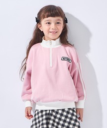 ハーフジップ」に該当するピンク/桃色系のファッション通販