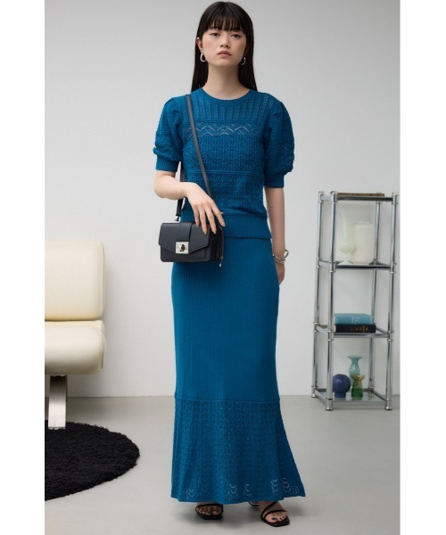 AZUL by moussy(アズールバイマウジー)の「ターンロックフラップウォレットバッグ(ショルダーバッグ・レディース・ブラック/レッド/アンティークシルバー・FREE)」の5枚目の写真