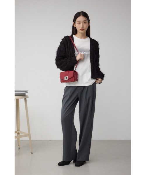 AZUL by moussy(アズールバイマウジー)の「ターンロックフラップウォレットバッグ(ショルダーバッグ・レディース・ブラック/レッド/アンティークシルバー・FREE)」の19枚目の写真