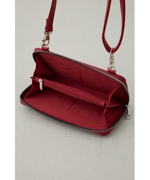 ターンロックフラップウォレットバッグ（ショルダーバッグ）｜AZUL BY