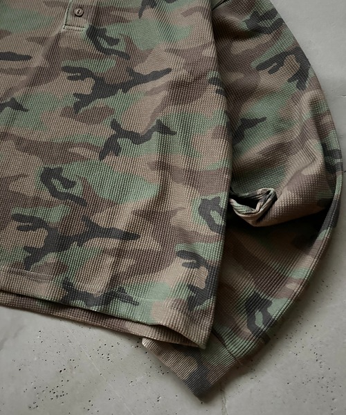 ASSORTED HENLEY NECK THERMAL／アソートヘンリーネックサーマル（T