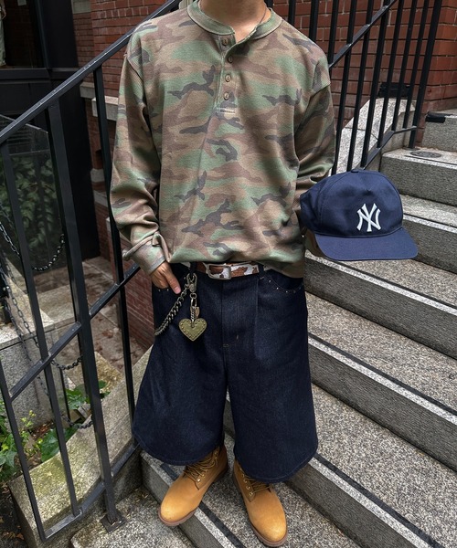 ASSORTED HENLEY NECK THERMAL／アソートヘンリーネックサーマル