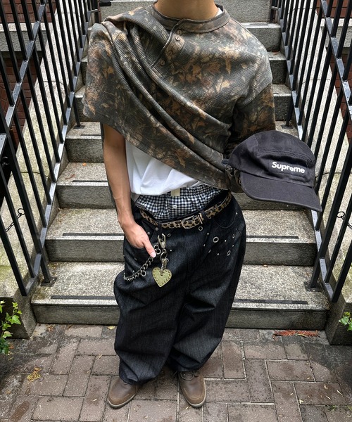 ASSORTED HENLEY NECK THERMAL／アソートヘンリーネックサーマル（T