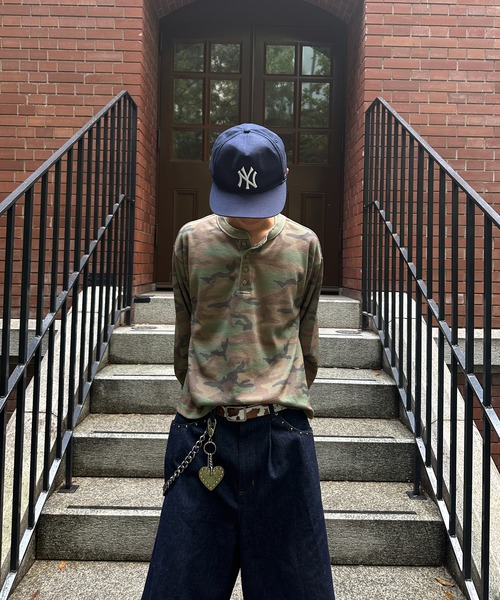 ASSORTED HENLEY NECK THERMAL／アソートヘンリーネックサーマル（T