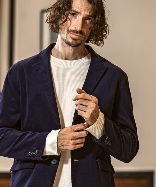 AKM Contemporary(エイケイエムコンテンポラリー)の「【WEB・直営店限定】AKM Contemporary(エイケイエムコンテンポラリー)カシミヤ混 ミラノリブ クルーネックニット(保温性/肉厚生地)(ニット/セーター・メンズ・グレー/ブラック/ホワイト/ブラウン・S/M/L/XL)」の10枚目の写真