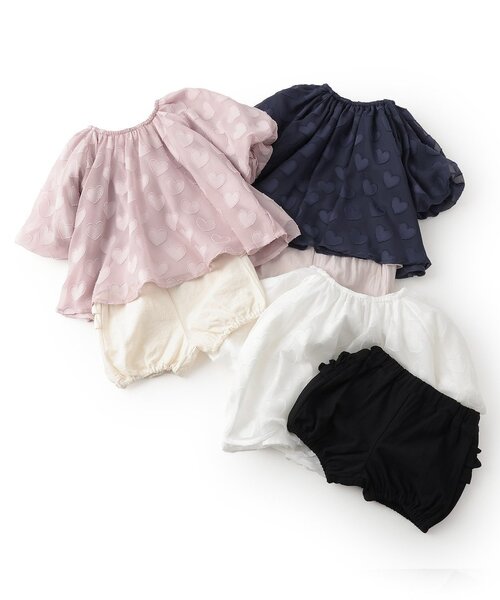 セール】ハートチュニックセットアップ（その他ベビーウェア