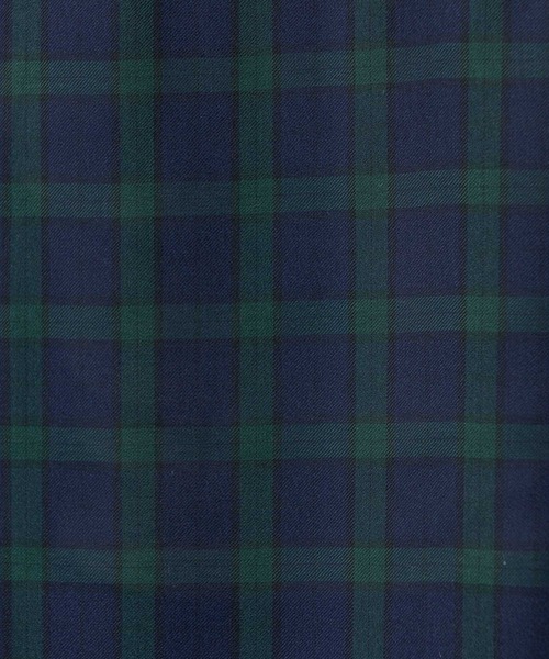 Munich（ミューニック）の「ウォッシャブルウールビエラバンドカラーシャツ（シャツ/ブラウス・レディース・ハウンドトゥース/チェック/アイボリー・FREE）」の20枚目の写真