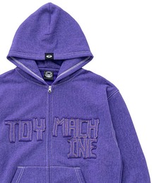 TOY MACHINE（トイ マシーン）の「TM PIGMENT SWEAT ZIP PARKA（パーカー）」