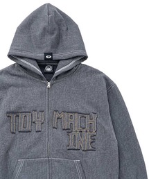 TOY MACHINE（トイ マシーン）の「TM PIGMENT SWEAT ZIP PARKA（パーカー）」