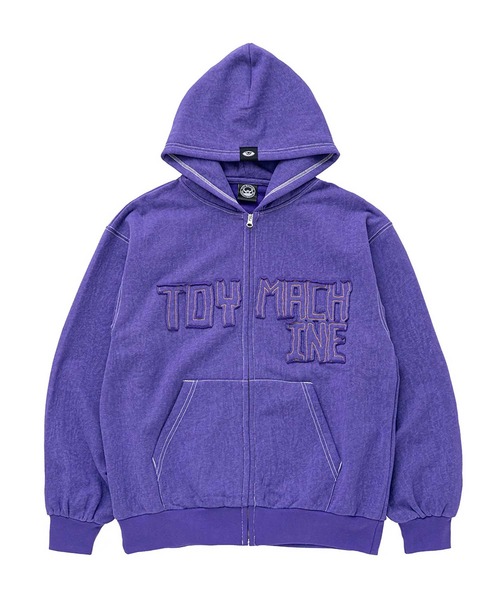 TM PIGMENT SWEAT ZIP PARKA（パーカー）｜TOY MACHINE（トイ マシーン