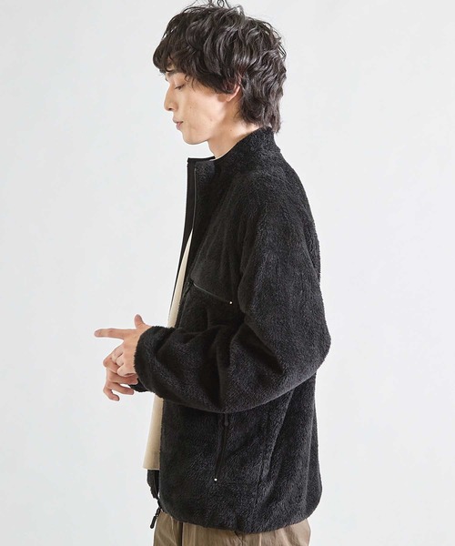 UNION STATION（ユニオンステーション）の「【2WAY】リバーシブルフリースタッチブルゾン（ブルゾン・メンズ・グレー系その他/ブラック×ブラック/パープル系その他/チャコールグレー・LL/L/M）」の6枚目の写真