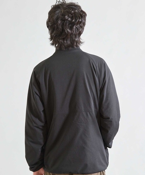 UNION STATION（ユニオンステーション）の「【2WAY】リバーシブルフリースタッチブルゾン（ブルゾン・メンズ・グレー系その他/ブラック×ブラック/パープル系その他/チャコールグレー・LL/L/M）」の12枚目の写真