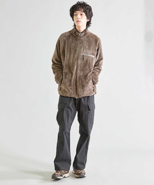 UNION STATION（ユニオンステーション）の「【2WAY】リバーシブルフリースタッチブルゾン（ブルゾン・メンズ・グレー系その他/ブラック×ブラック/パープル系その他/チャコールグレー・LL/L/M）」の19枚目の写真