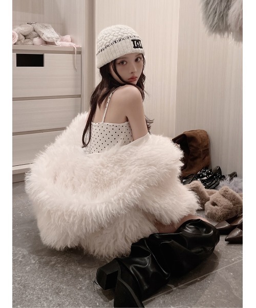 darich ダーリッチ　DDロゴバスケットニットビーニー ダーリッチ Darich DDロゴバスケットニットビーニー （ホワイト