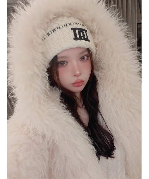 DDロゴバスケットニットビーニー（ニットキャップ/ビーニー